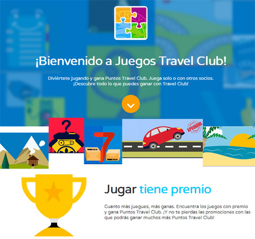 Juegos travel club