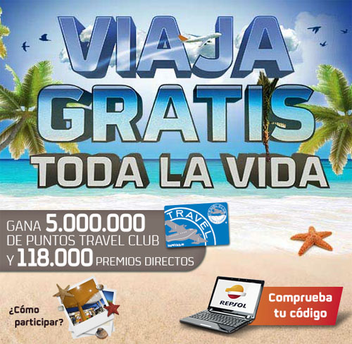 travel club.es codigo regalo gratis